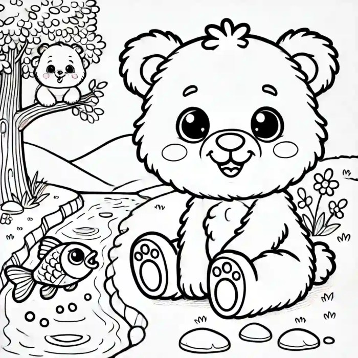 Free animal coloring pages printable