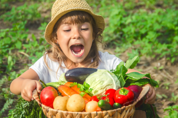 Children diet vegetarian tips kids