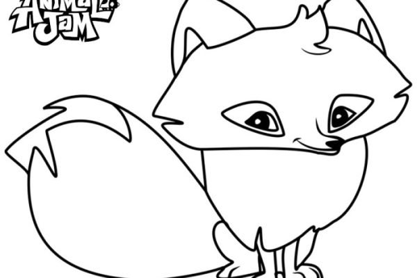 Jam animal coloring pages wolf printable