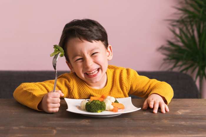 Eat kids getting food healthier human