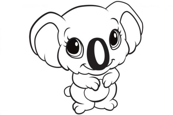 Kids animal coloring pages