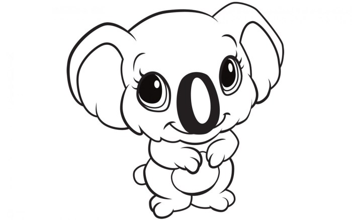 Kids animal coloring pages