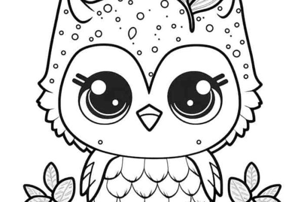 Cute animals for coloring