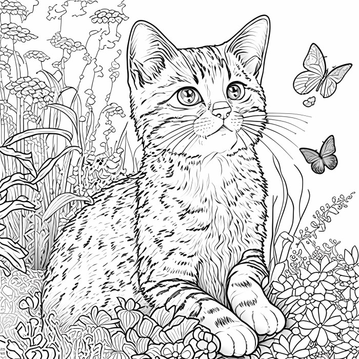 Coloring pages realistic animals