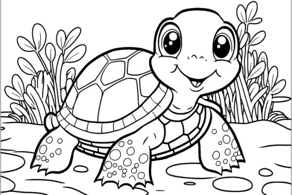 Animal coloring pages preschool