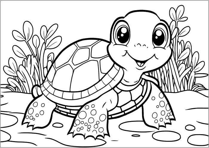 Animal coloring pages preschool