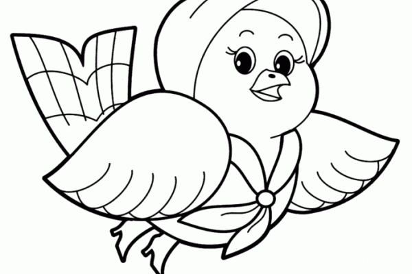 Easy animal coloring pages