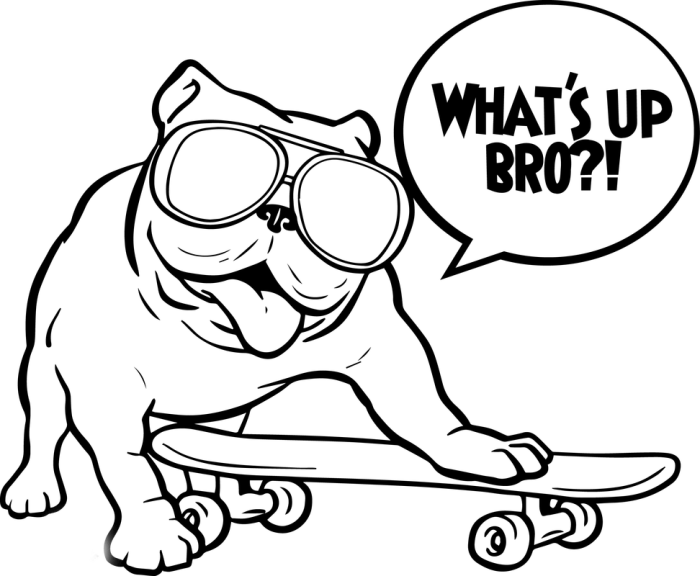 Coloring pages of funny animals