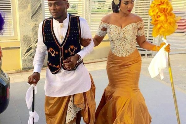 Nigerian native dress for wedding