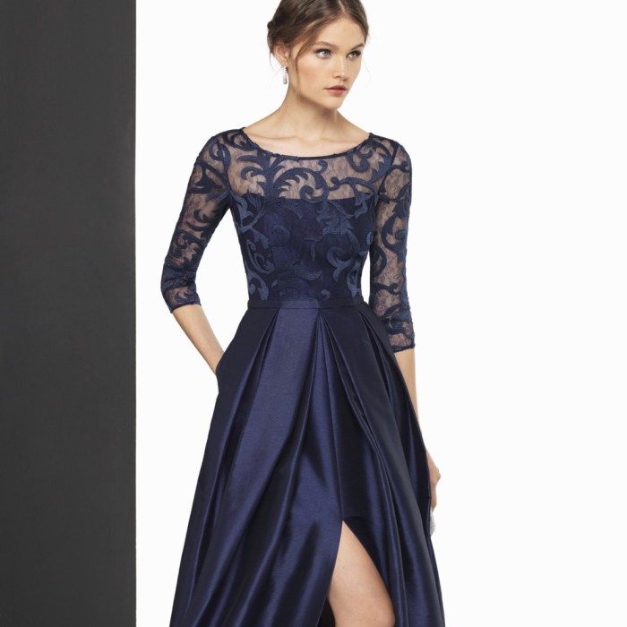 Evening dress for wedding