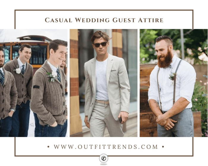 Dress casual wedding attire