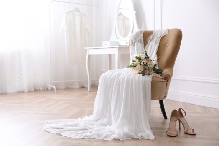 Clean and preserve wedding dress