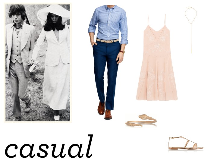 Dress casual wedding attire